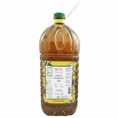 SOL Spanish Pomace Olive Oil 5Ltr, For Cooking