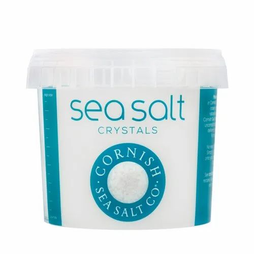White Cornish Sea Salt Crystals 225gm, Packaging Type: PET