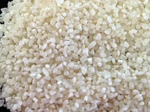 White Broken Raw Rice, 25 Kg, PP Bag