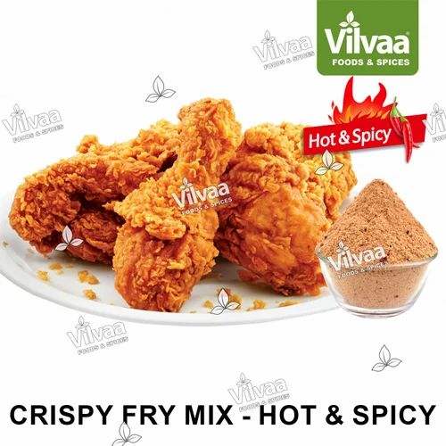 Crispy Fry Mix - Hot & Spicy, 500 g