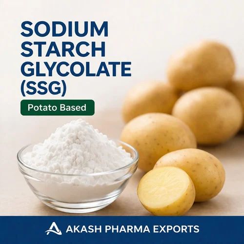Sodium Starch Glycolate (SSG - Potato Based)