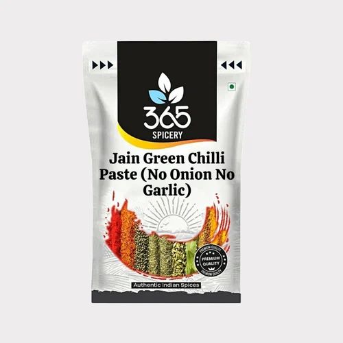 Jain Green Chilli Paste - No Onion No Garlic