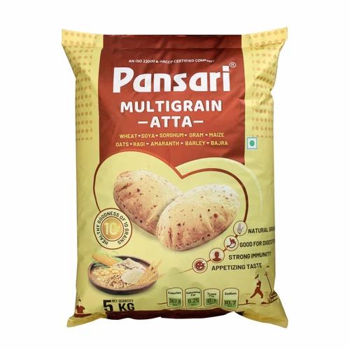 High Protein Pansari Multigrain Atta 5kg, Number of Grains: 7 Grains