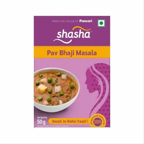 50 G Shasha Pav Bhaji Masala