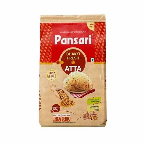 Pansari Chakki Fresh Atta, Packaging Size: 10 kg