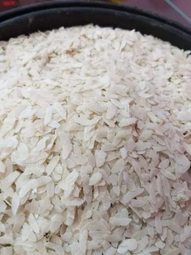 White Rice Flakes Poha Thick