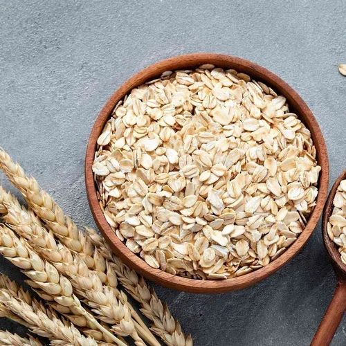 Brown Organic Oats Flakes, High in Protein
