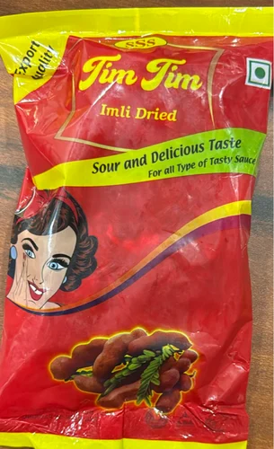 SSS Tim Tim Dried Seedless Tamarind, Packaging Size: 1 Kg, Packet