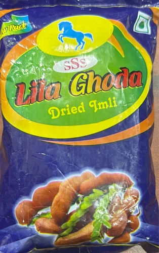 1kg SSS Lila Ghoda Dried Seedless Tamarind, Packet