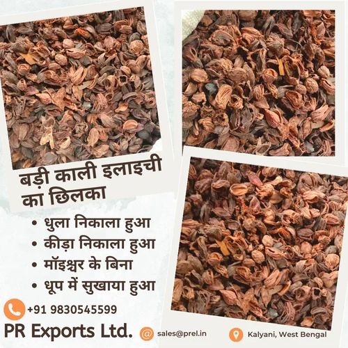 Black Cardamom Husk(Bulk ex factory rate)