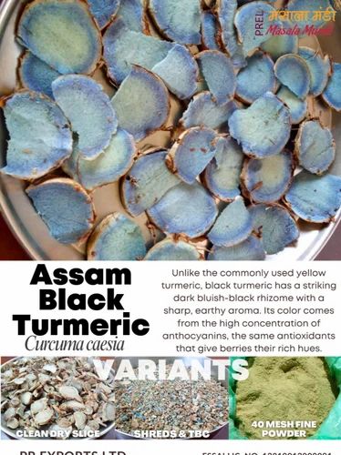 Assam Black Turmeric Curcuma Slice tbc and powder (Bulk ex factory rate)
