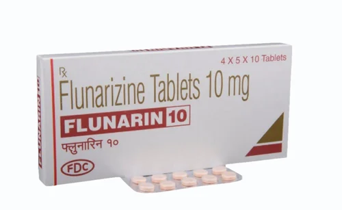 Flunarin 10 Flunarizine 10mg Tablets