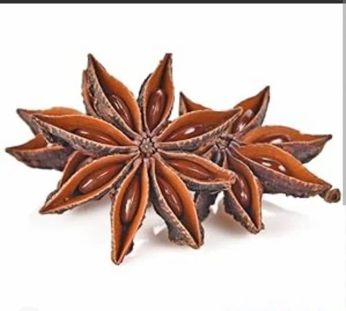Full Flower Star Anise (Badyan), Whole, Spring Crop
