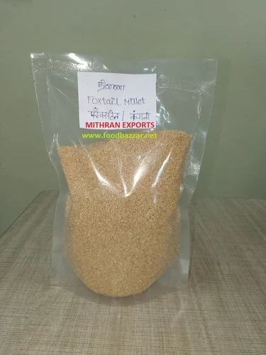 Yellow Dust free Foxtail Millet, 30kg PP Bag, Organic