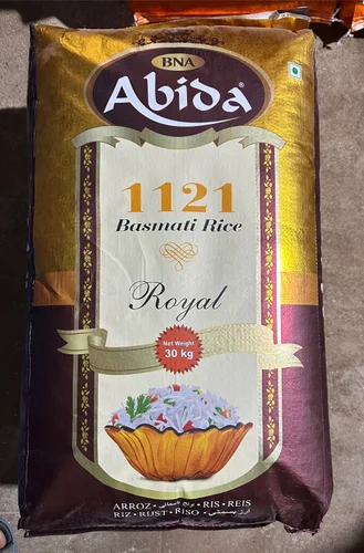 Abida Royal Basmati Rice, 30 Kg