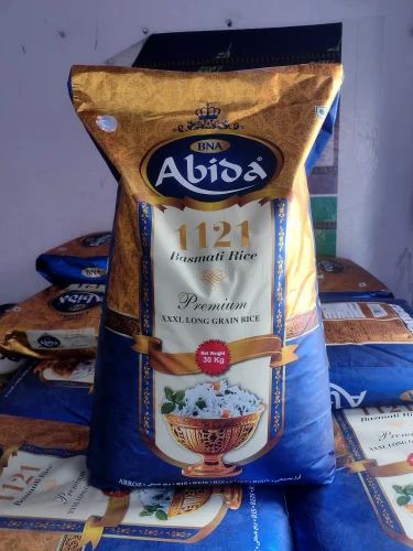 Abida Premium 1121 Basmati Rice, 30 Kg