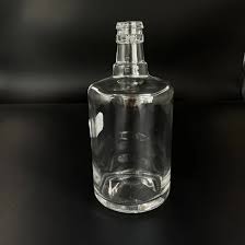 Decorative Glass Bottle For Keeping Liquids