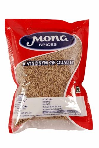 Whole Mona Cumin Seeds (Jeera), Packaging: Packet