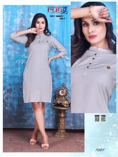 Tuty Frooty Vol-1 Rayon Kurtis