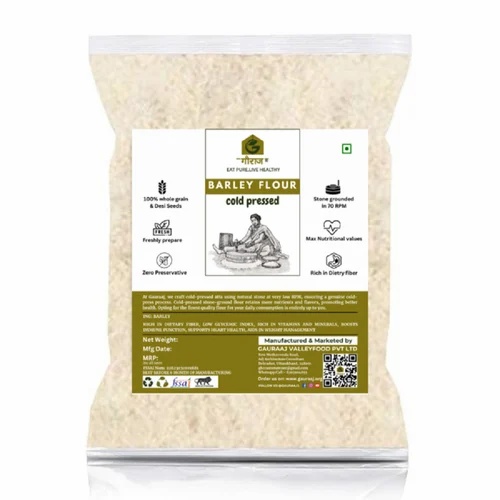 1Kg Natural Stone Grounded Cold Pressed Barley Flour