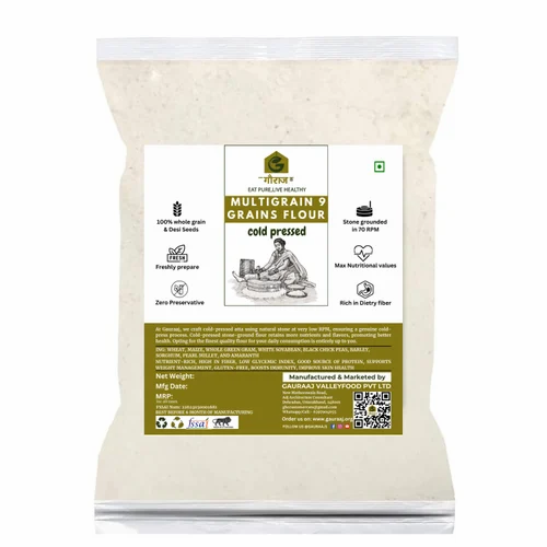 1Kg Natural Stone Grounded Cold Pressed Multigrain Flour