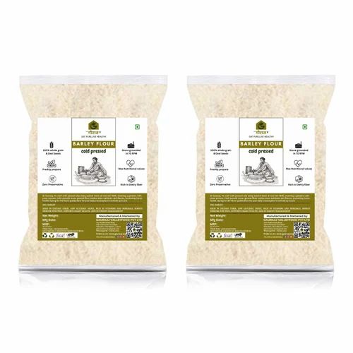 2Kg Natural Stone Grounded Cold Pressed Barley Flour