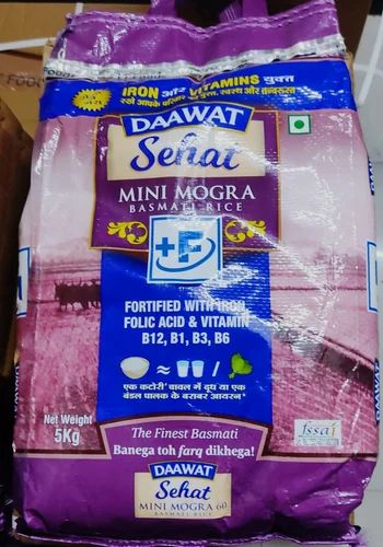 Daawat Mini Mogra Basmati Rice, 5kg