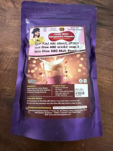 250 Gm Cook With Sangeeta Masala Sprouted Ragi Health Mix Malt Drink