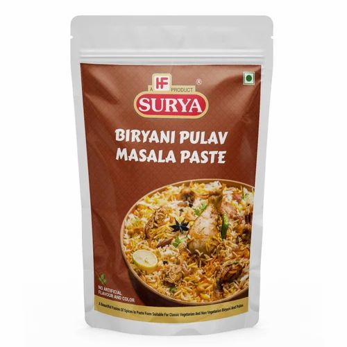 900g Surya Biryani Pulav Masala Paste, Packaging Type: Pouch