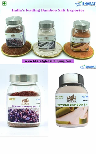 Authentic Bamboo Salt, Crystal, 9 Times
