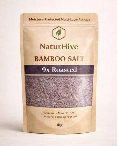 1 Kg NaturHive 9x Roasted Bamboo Salt