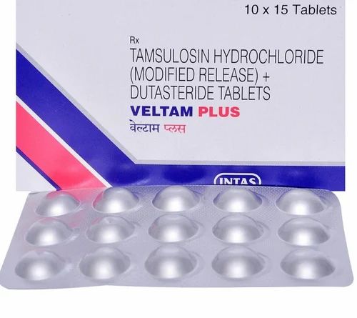 Veltam Plus Tamsulosin Hydrochloride and Dutasteride Tablets, 10x15 Capsules