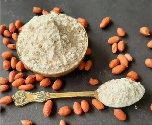 Defatted Peanut Flour Powder - Food Grade (>55% Protein)