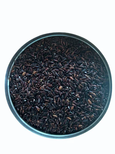 Organic Black Rice Sourced From Certified Farmer, Packaging Size: 1 Kg, Jute Bag