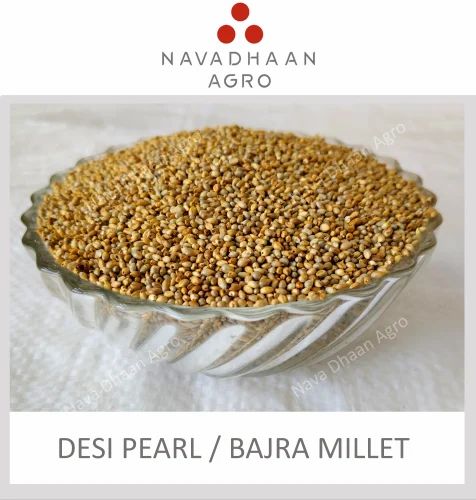 Grain (Dana) Desi Pearl Millet / Naatu Kambu, Grade: Food Grade