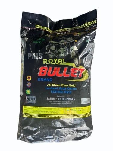 Royal Bullet Sortex Rice, HDPE Bag, 26Kg