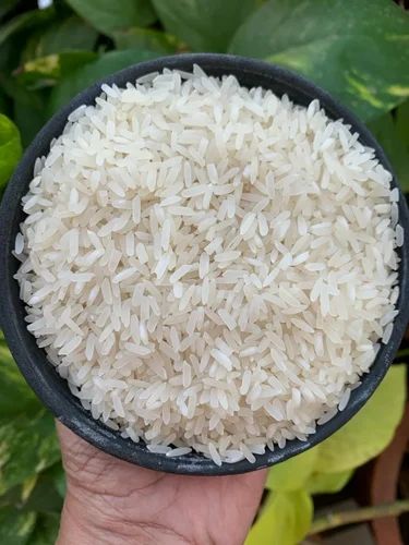30 Kg Long Grain White Indrayani Rice - Partially Polished, Raw, Natural Cultivation