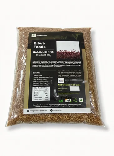 Rajamudi Unpolished Rice (25 Kg)