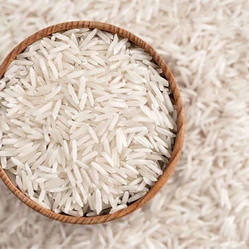 White 50 Kg Fortified Basmati Long Grain Rice, HDPE Bag