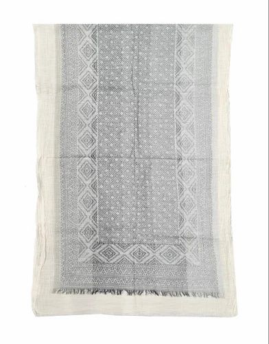 White Cotton woven Arafat Stoles