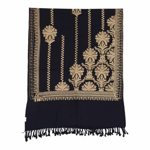 Cashmilon Floral Aari Kashmiri Stoles.