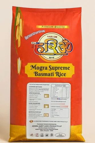30kg Hari Om Mogra Supreme Basmati Rice, Processing Type: Steam