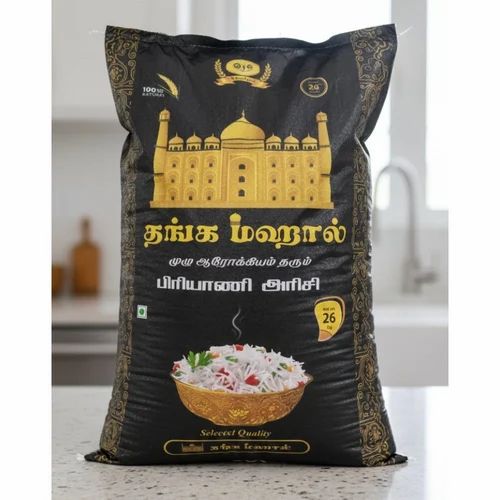 26 Kg Thanga Mahal Biryani Rice, Raw, 1121 Basmati