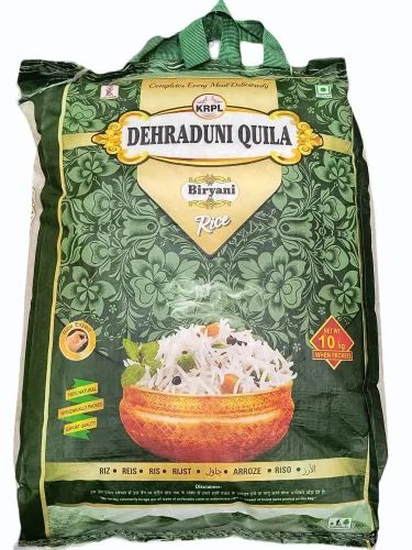 10 Kg Dehraduni Quila Biryani Basmati Rice