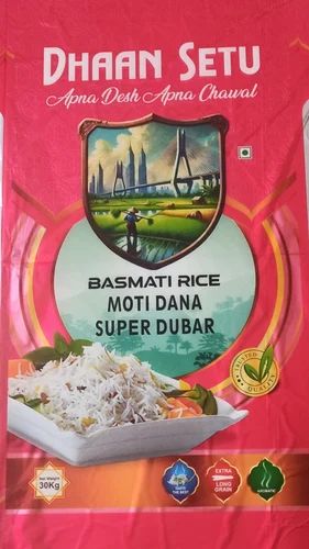 Dhaan Setu Moti Dana Super Dubar Basmati Rice, Steam