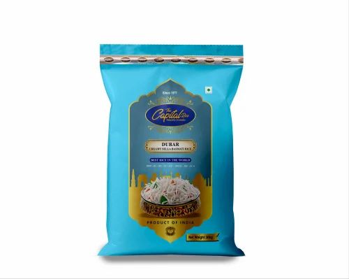 White Capital Creamy Dubar - Creamy Sella Basmati Rice