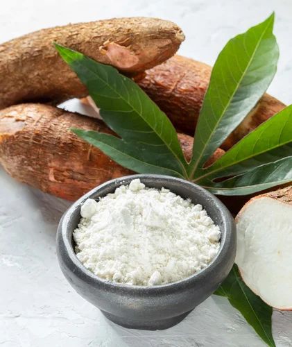 Food Grade Organic Tapioca Flour, Packaging Size: 50 kg