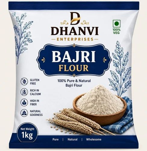 Dhanvi Bajri Flour, 1 kg