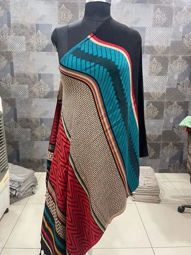 Multicolor Ladies Viscose Stole