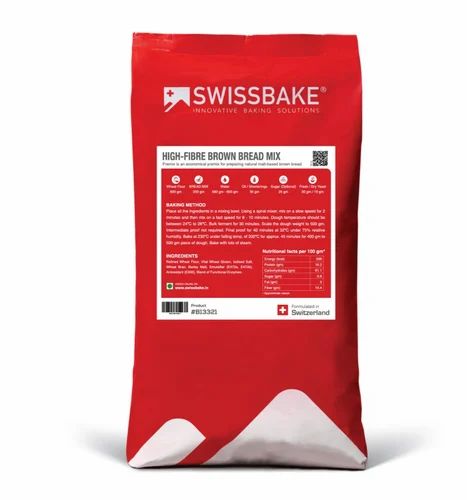 High Fibre Brown Bread Mix, For Bakery, Packaging Size: 5 Kg